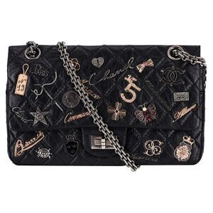 Chanel Ltd Edition Reissue 2.55 Lucky Charm Double Flap Leather Bag